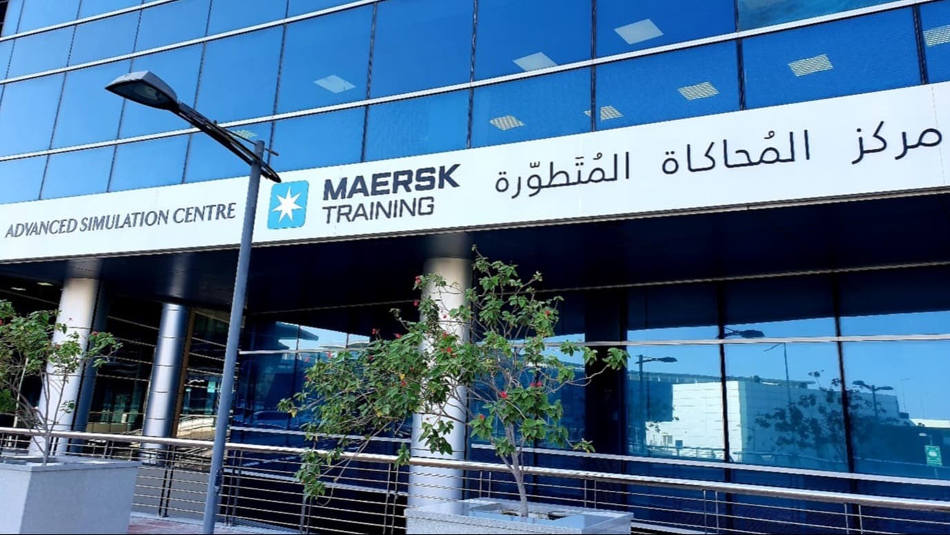 The Maersk Training Advanced Simulation Centre in Dubai, featuring modern facilities for high-quality, immersive training in maritime and offshore safety and operations.
The Maersk Training Advanced Simulation Centre in Dubai, featuring modern facilities for high-quality, immersive training in maritime and offshore safety and operations